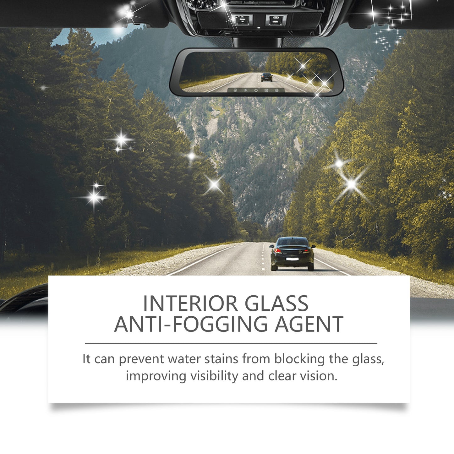 Premium Car Antifogging Agent and Glass Cleaner